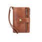 ⏰50% korting!👜🔐Retro RFID-blockerende Tri-fold Portemonnee voor Dames – stijlvol, ruim & veilig