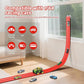 🎁Vroege kerstuitverkoop met 50% KORTING🎅🧩 DIY racebaan van aluminiumlegering met zuignappen - Verstelbare lay-out voor creatief spelen, ontwikkelt motorische vaardigheden en logica 🚗📦