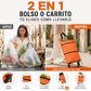🛒🔥 50% OFF POR TIEMPO LIMITADO | Carro de Compra Plegable 2 en 1 ✨ Bolsa de 30L con Ruedas Ocultas, Ligera y Fácil de Transportar