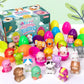 🔥Pasen Beste Cadeau 50% KORTING-🎁24 STUKS Paaseieren Voorgevulde Langzaam Rijzende Squishy Speelgoed