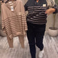 ✨Nieuw gelanceerd in 2025✨Casual gestreepte enkelsportpakjes uit twee delen