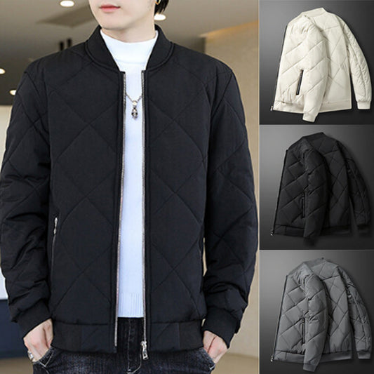 💪Warm jasje voor heren met pluche vulling -☁️Lichtgewicht, zachte voering!