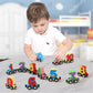 50% KORTING 🔥HOT SALE - Cijfers en letters Magnetische treinpuzzel Houten speelgoedauto