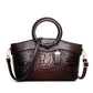 🔥2025 Hot Sale🔥Grote capaciteit Vintage luxe krokodillenleren vintage handtas