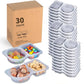 🔥HOT SALE 50% KORTING🔥Snackbakjes met dubbele compartimenten en deksels