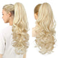 💜Tijdelijke promotie 50% OFF💜Clip-on golvende paardenstaart verlenging