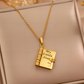 🔥🔥Mijn kleine ster boek ketting voor dochter, verjaardagscadeau afstudeersieraden van liefde