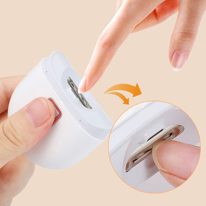 2-in-1 mini elektrische automatische nagelknipper