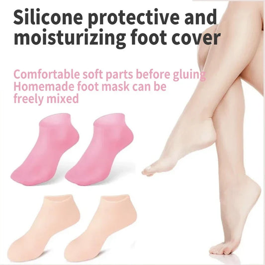 🦶🔥 ¡OFERTA 50% OFF! Calcetines Hidratantes de Silicona para Pies – Repara Grietas, Suaviza la Piel Seca y Disfruta un Spa en Casa ✨💧