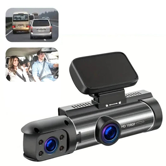 🚗📹Rij slimmer met onze 170° Wide-Angle Dash Cam - Dual Lens, 1080p Helderheid!