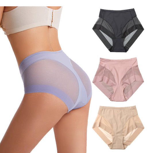 🔥Betaal 1 krijg 3 gratis🔥High Waist Ice Silk Shaping Briefs