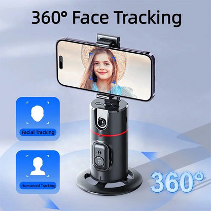 🌸Hot sale--49% korting🌸360° Roterende Auto Face Tracking Telefoonhouder