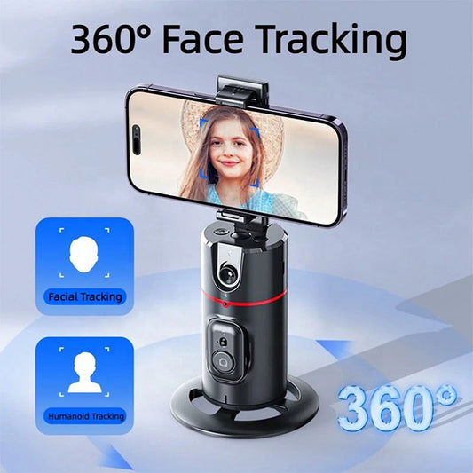 🌸Hot sale--49% korting🌸360° Roterende Auto Face Tracking Telefoonhouder