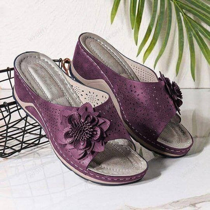 🔥Hot Sale 49% KORTING💕Zachte leren orthopedische sandalen met boogondersteuning