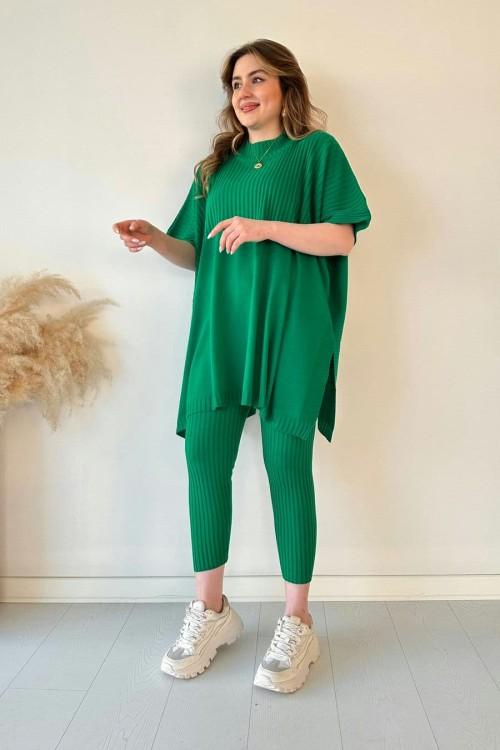 🔥 ¡HOT SALE! 50% OFF – Conjunto de punto de dos piezas: top + pantalón | Suave, cómodo y perfecto para el día a día | ¡Envío gratis a todo Chile!