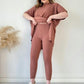 🔥 ¡HOT SALE! 50% OFF – Conjunto de punto de dos piezas: top + pantalón | Suave, cómodo y perfecto para el día a día | ¡Envío gratis a todo Chile!