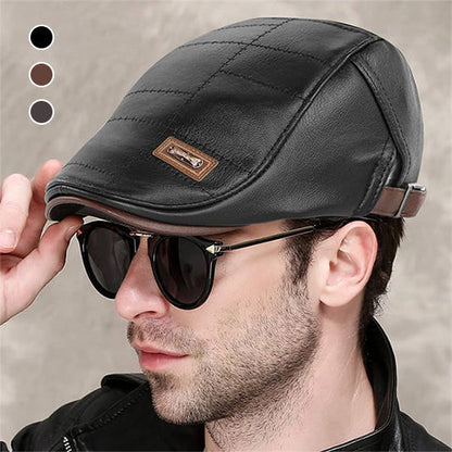 ✨ Kerst Hete Uitverkoop! 50% KORTING ✨ 🆕 Nieuwe mode leren baret 🧢
