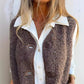 🔥🎅Christmas hot sale🎅🔥Dames herfst overhemd korte warme vest