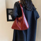 Dames chique vintage zachte tote tas