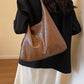 Dames chique vintage zachte tote tas