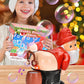 Grappige Kerstman bellenblaasmachine(Bevat geen bubbelwater)
