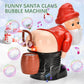 Grappige Kerstman bellenblaasmachine(Bevat geen bubbelwater)