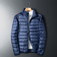 🍁Hot sale🍁 Heren dikke warme korte jas met opstaande kraag