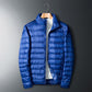 🍁Hot sale🍁 Heren dikke warme korte jas met opstaande kraag