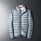 🍁Hot sale🍁 Heren dikke warme korte jas met opstaande kraag