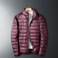 🍁Hot sale🍁 Heren dikke warme korte jas met opstaande kraag