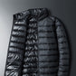 🍁Hot sale🍁 Heren dikke warme korte jas met opstaande kraag