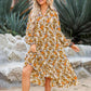 🌸Lentespecials - 50% korting💐 Dames Bohemian Midi-jurk met lange mouwen en V-hals