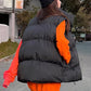 🔥Hot sale - 50% korting🔥Gewatteerd damesvest met zak (modieus en warm)
