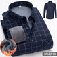 🎅Kerstcadeaus – 50% korting 🔥Herfst-Winter Heren Casual Fleece Verdikt Warm Shirt