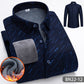 🎅Kerstcadeaus – 50% korting 🔥Herfst-Winter Heren Casual Fleece Verdikt Warm Shirt