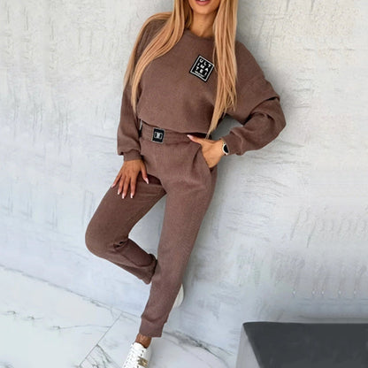 🔥Gratis thuisbezorging 💖Black Friday 43% korting💞Women’s Corduroy Jogger Sweatsuit Set