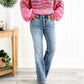 ✨ Nieuwjaarspromotie: Dames Bootcut Jeans met Knopen ✨