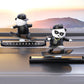 Grappig skateboardend beer auto ornament