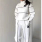 Warme uitverkoop🔥50% korting🔥Casual Sweatshirt 2-delige Set met Lijn