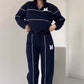 Warme uitverkoop🔥50% korting🔥Casual Sweatshirt 2-delige Set met Lijn