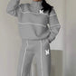 Warme uitverkoop🔥50% korting🔥Casual Sweatshirt 2-delige Set met Lijn