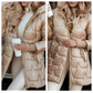 🔥Wintervoorverwarming vooraf - speciale aanbieding🔥Dames Winter Warme Gewatteerde Jas met Capuchon en Middellange Lengte