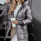 🔥Wintervoorverwarming vooraf - speciale aanbieding🔥Dames Winter Warme Gewatteerde Jas met Capuchon en Middellange Lengte