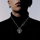 Mechanische Roterende Toestel Retro Punk Halsband