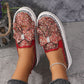 Beperkte tijd aanbieding🌟50% KORTING🔥 Dames Rhinestone Slip-On Strik Sneakers