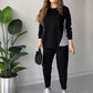 🔥Herfst Superdeals🔥Dames Color-Block 2-delige loungeset