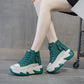 🔥 Vandaag Special - 49% korting🔥Casual PU leren platform schoenen voor dames