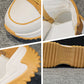 🔥 Vandaag Special - 49% korting🔥Casual PU leren platform schoenen voor dames