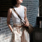 Grote capaciteit Premium Leather Basket Series Bucket Bag
