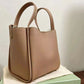 Grote capaciteit Premium Leather Basket Series Bucket Bag